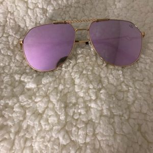 Gold Gods The Escobar sunglasses in pink gradient